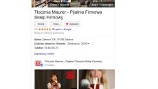 Tłocznia Maurer w Google.pl